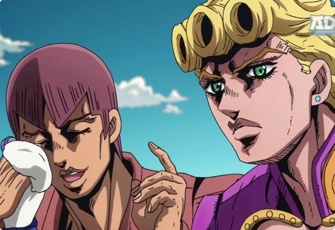 Extrait de Jojo's Bizarre Adeventure