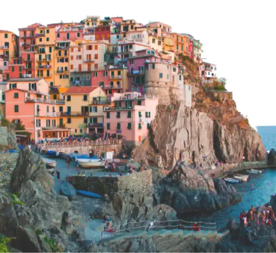 Cinque terres en Italie